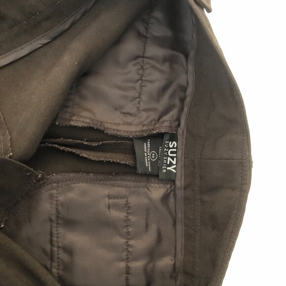 Suzy Shier black dress pants skinny leg - size 00 - Picture 4 of 8